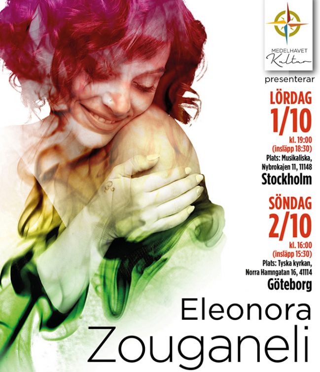 ELEONORA ZOUGANELI For the first time in Sweden